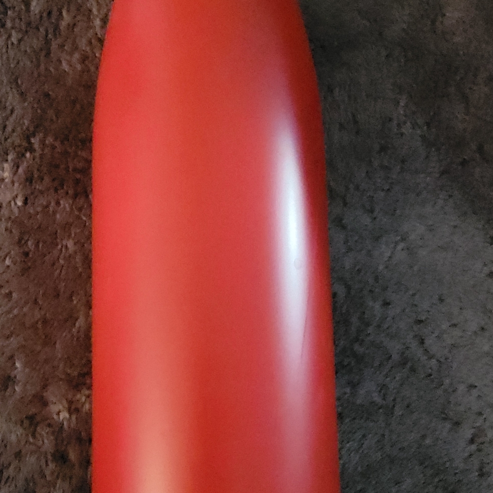Vibrant Red Insulated Bottle
